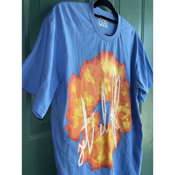 Denim Tears x Offset Medium Blue Set It Off #1 Tee - Picture 6 of 13